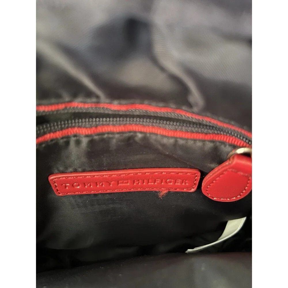 Tommy Hilfiger Womens Mini Crossbody Bag Navy Blue Quilted Travel Essentials